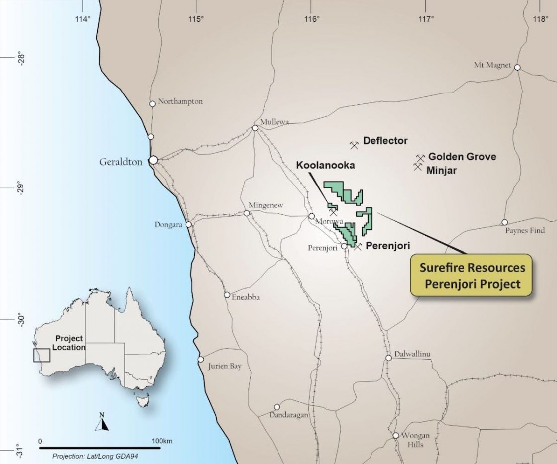 Perenjori iron ore project