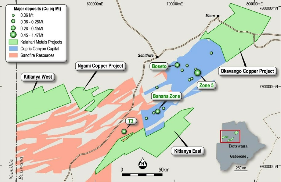 Cobre intersects more copper mineralisation at Ngami Project in Botswana