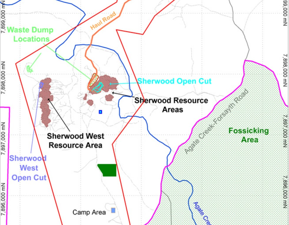 Sherwood gold project Qld