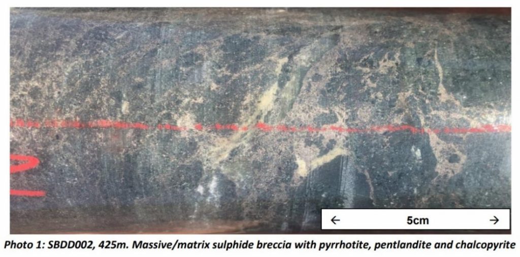 Sabre breccia pipes
