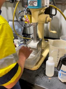 Floatation test work