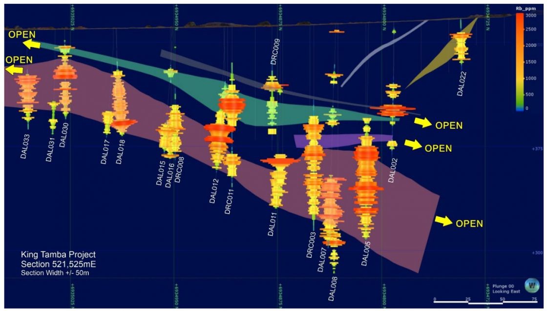 Krakatoa Resources erupts to uncover ‘broad’ zones of rubidium over 70m thick pegmatite at King Tamba, WA