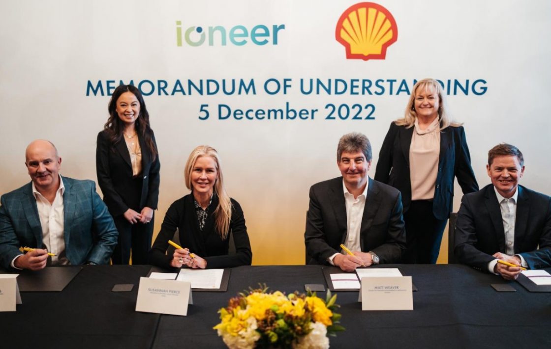 Ioneer signs MoU with Shell Canada Energy for sulphur supply to Rhyolite Ridge Lithium-Boron Project, Nevada
