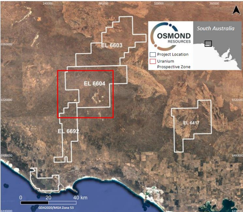 Osmond flags Fowler’s large-scale uranium potential