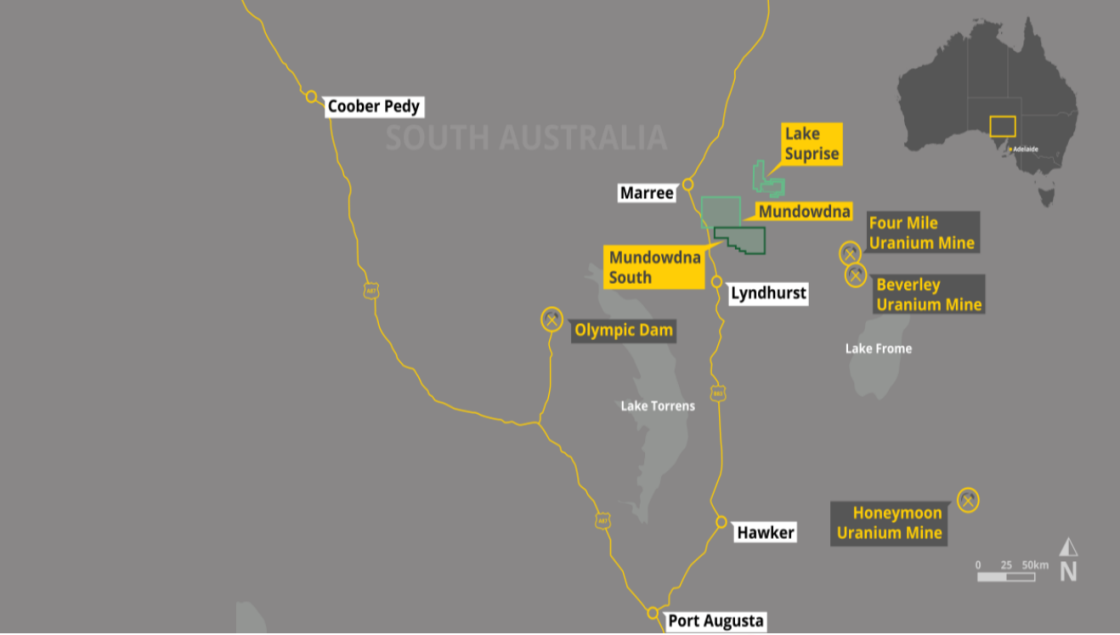 Adavale outlines uranium potential within Mundowdna