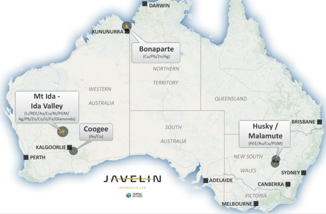Javelin laying foundations for Mt Ida exploration 