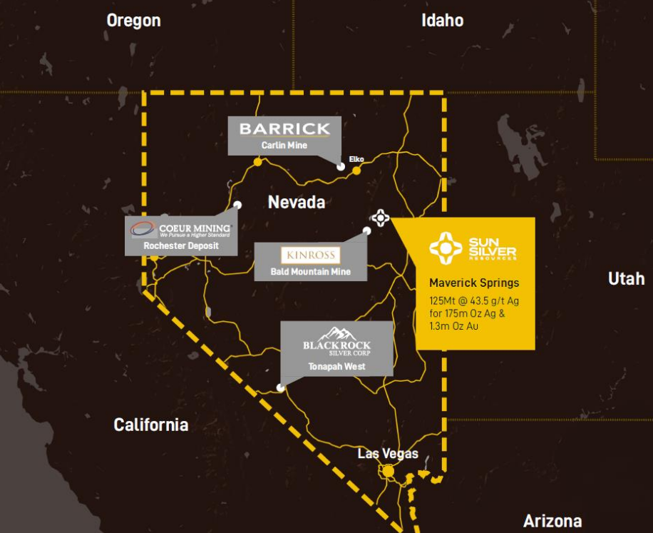 Sun Silver focus on Maverick Springs zone with 6,216g/t silver intercept