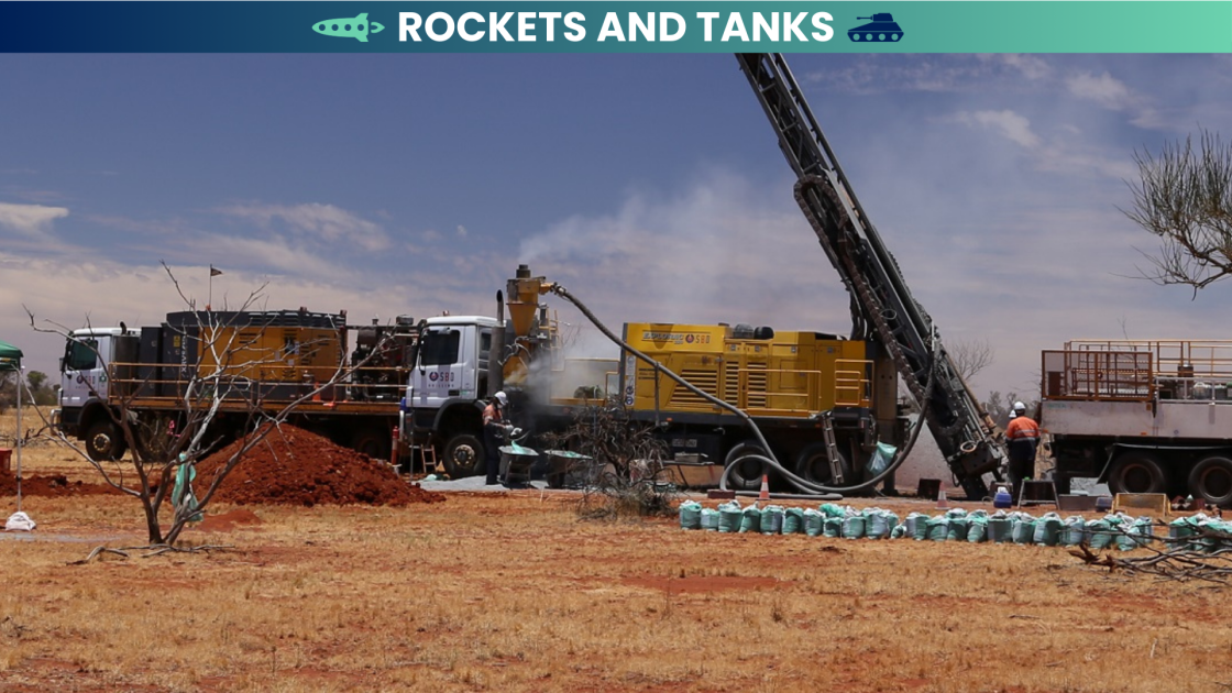 Rockets and Tanks Traka Resources