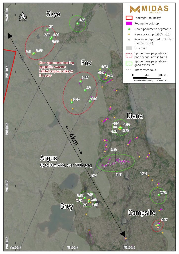 Midas Minerals Aylmer Project Canada