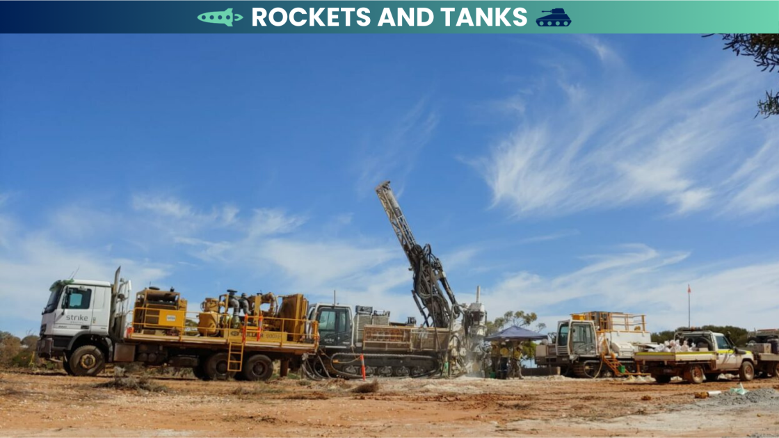 Rockets and Tanks: Resolution and Nelson trade 33% higher
