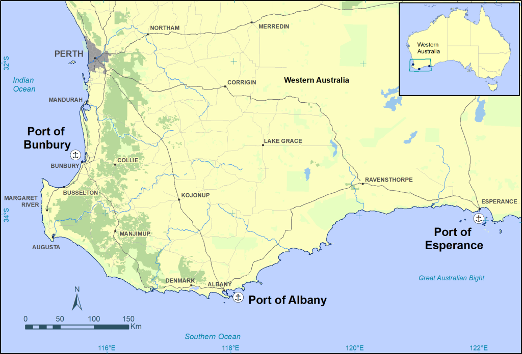 Southern Ports locations