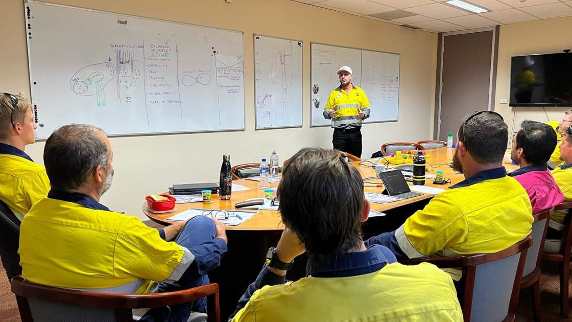 Blake Woods RUOK mining mental health FIFOzero Verve Education
