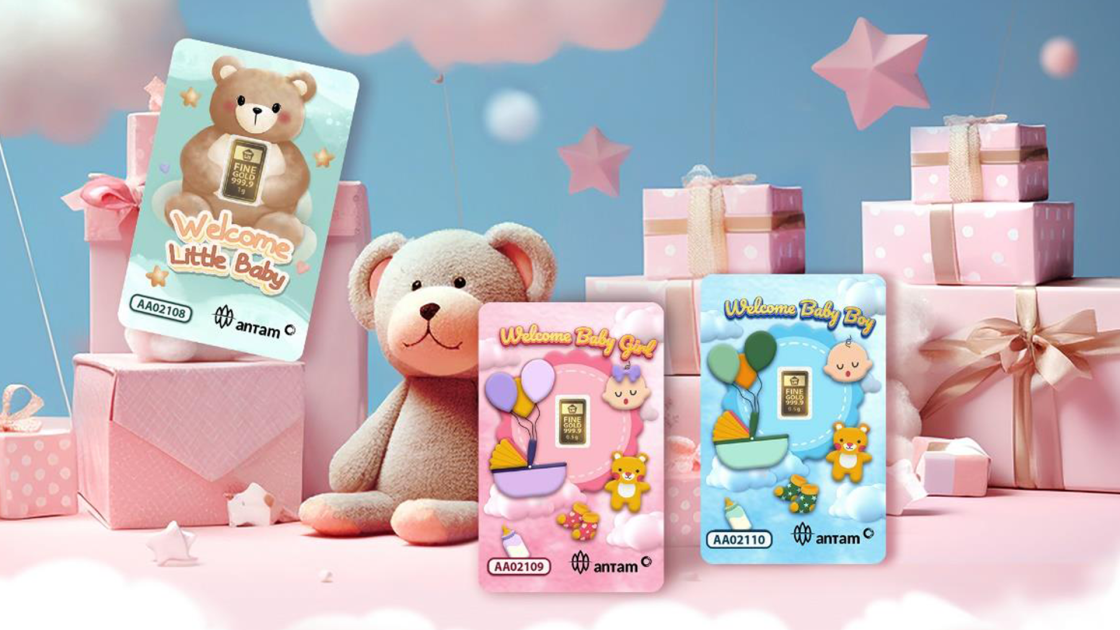 Aneka Tambang gold gifts for babies