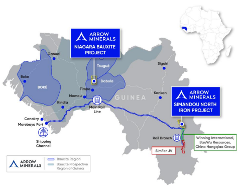 Arrow Minerals Baosteel Resources