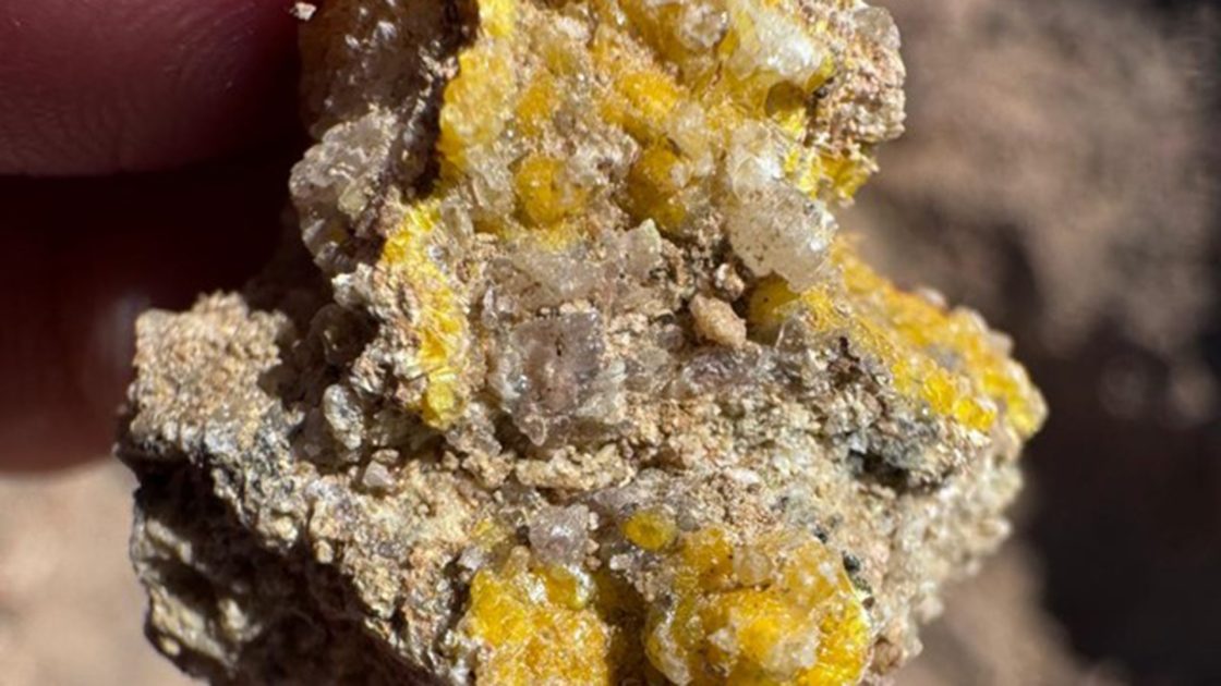 Connected drills economic uranium grades in Namibia 