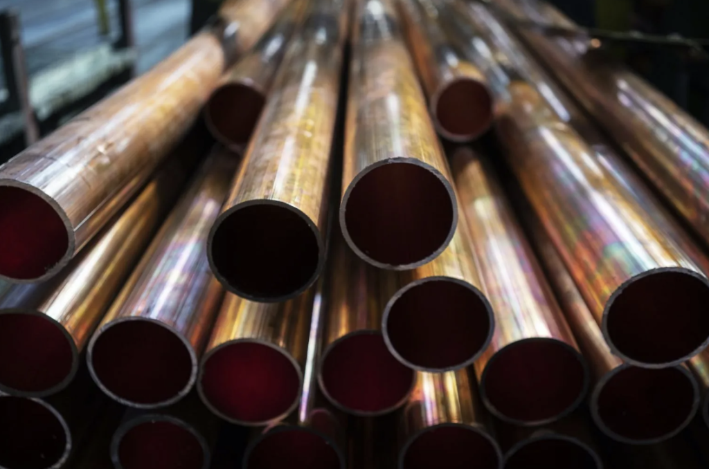 Copper macro Stock