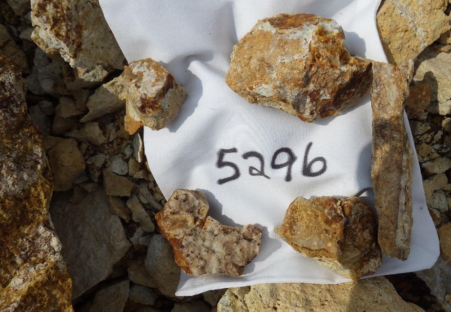 Needles Project rock chip samples Astute Metals