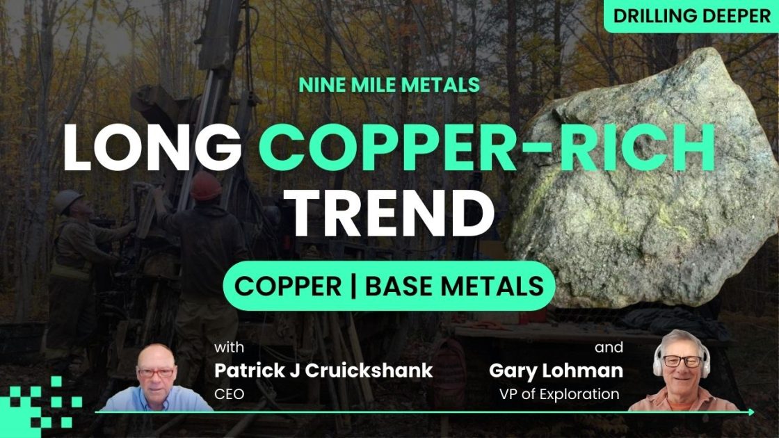 Nine Mile Metals hits 18% copper at Wedge Project