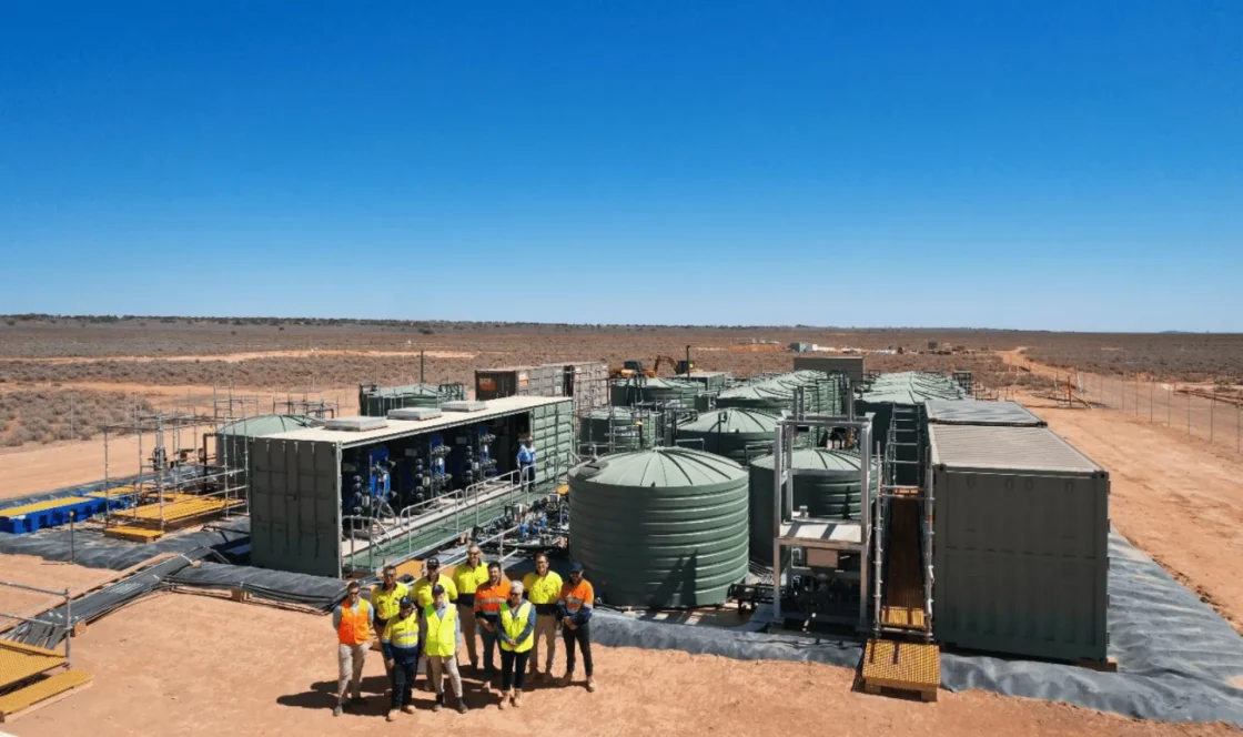 Alligator finalises construction at Samphire’s pilot plant