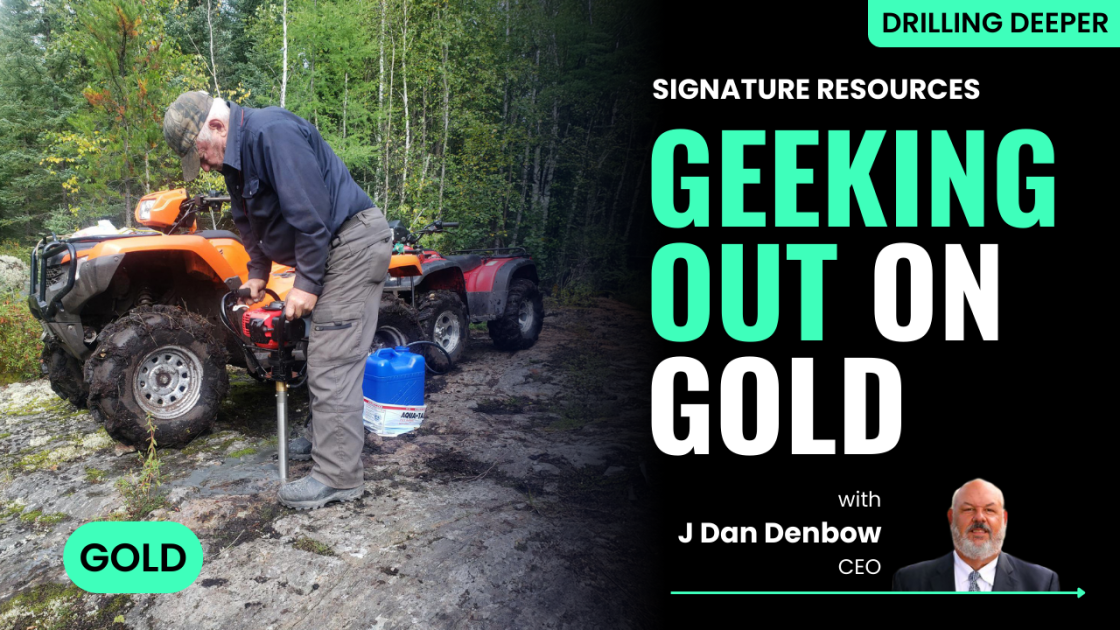 Signature CEO reveals gold study insights and METs plans