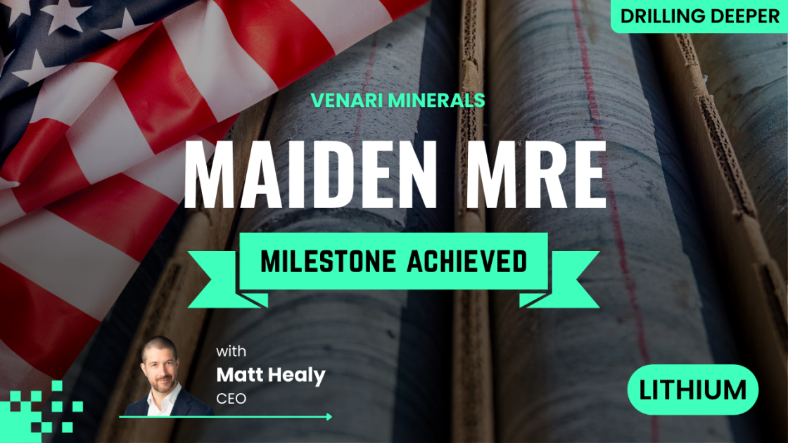 Venari delivers maiden lithium MRE in just 20 months 