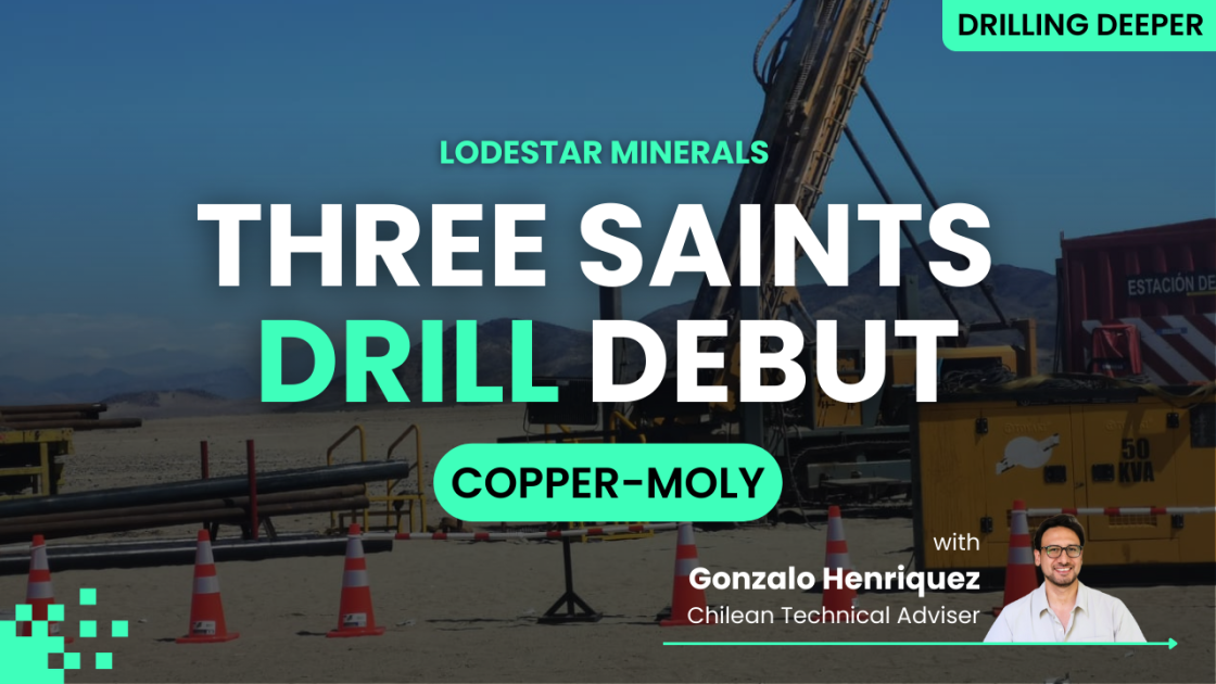 Lodestar Minerals’ maiden drilling at Three Saints in the Atacama Desert