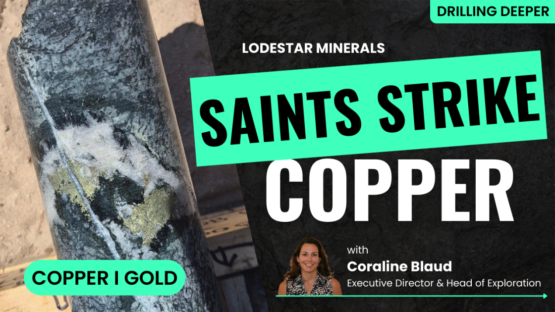 Lodestar Minerals hits visible copper at Three Saints as dual drill programs ramp up