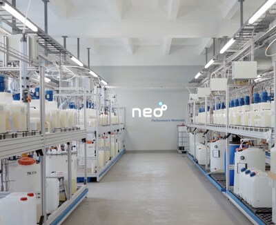 Neo Performance establishes HREE separation capability in Europe