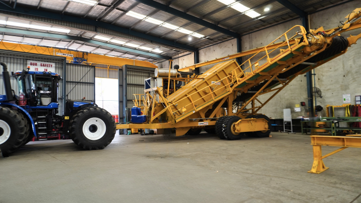 Loadquip supplies salt harvester to BCI Minerals