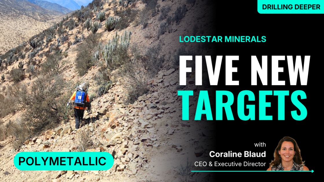 Lodestar identifies five new targets at Los Loros ahead of drilling