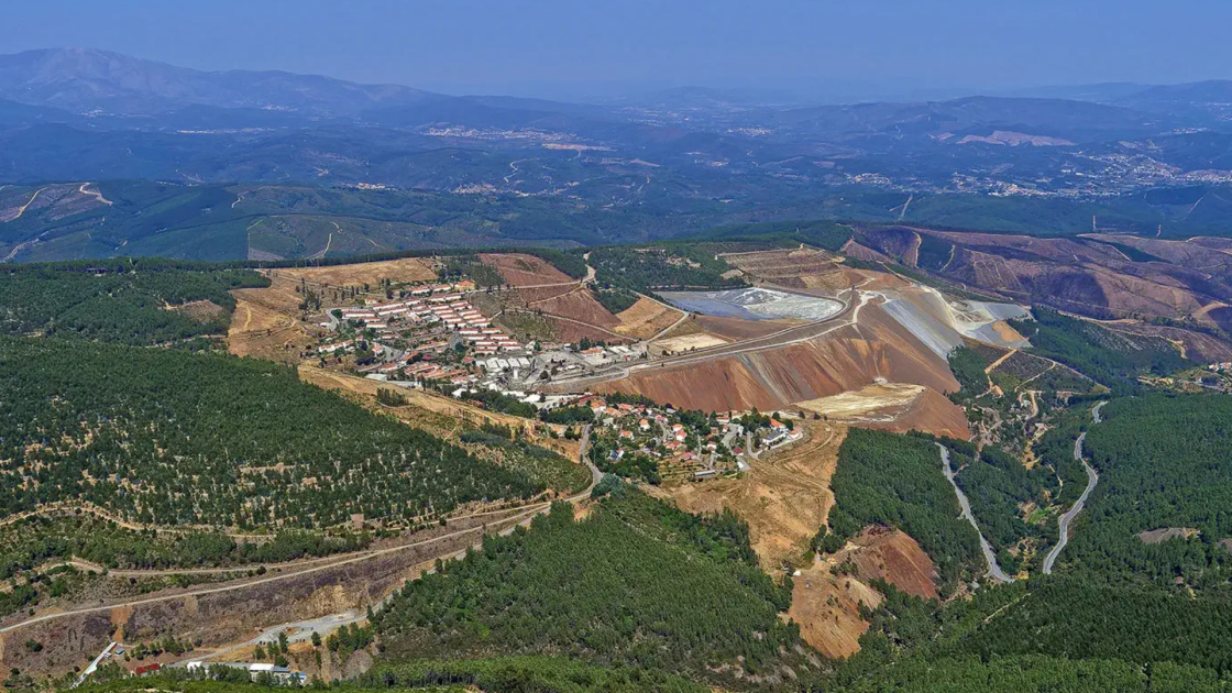 Landscape shot of Almonty Industries project site