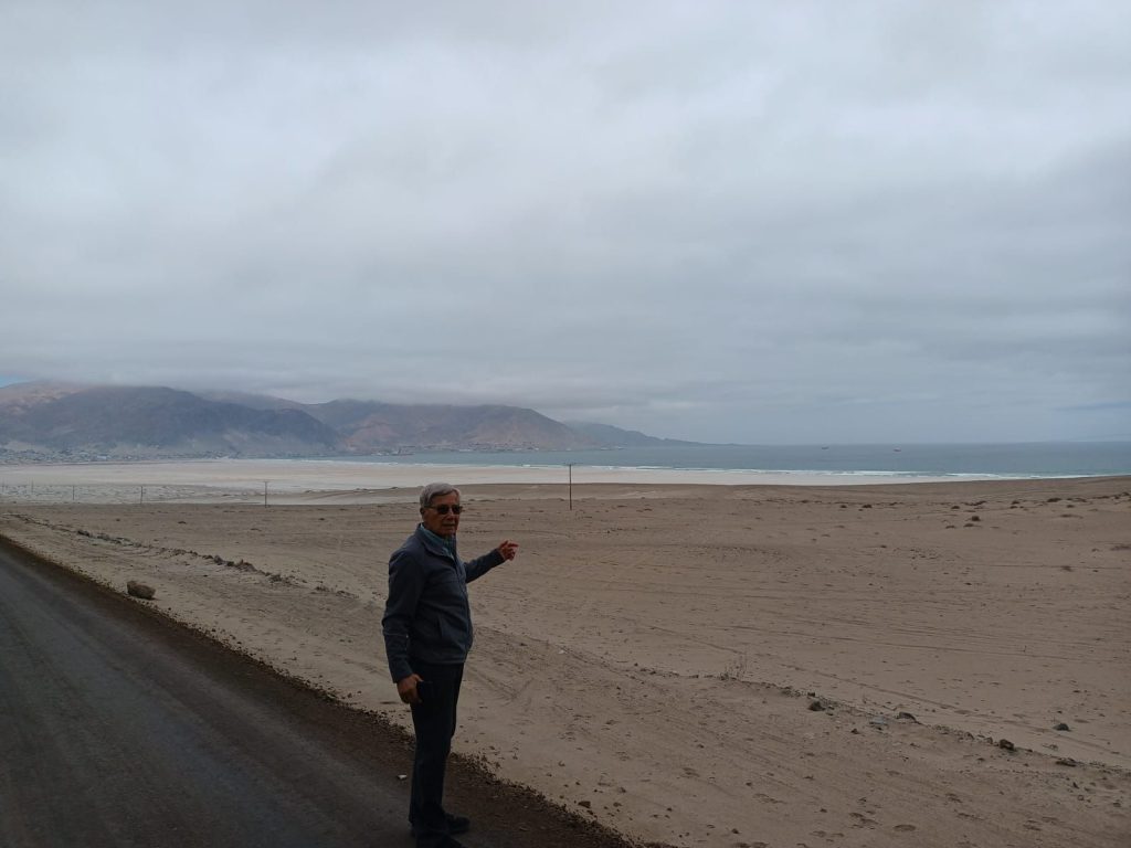 project's beach in Chile