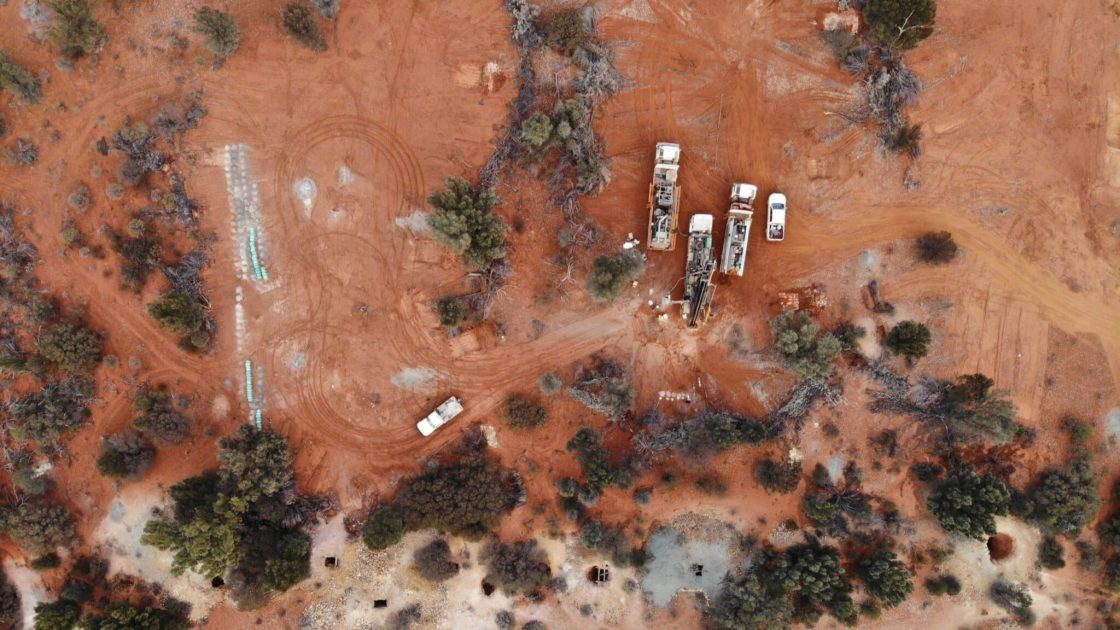top view of Yilgarn Region of Western Australia