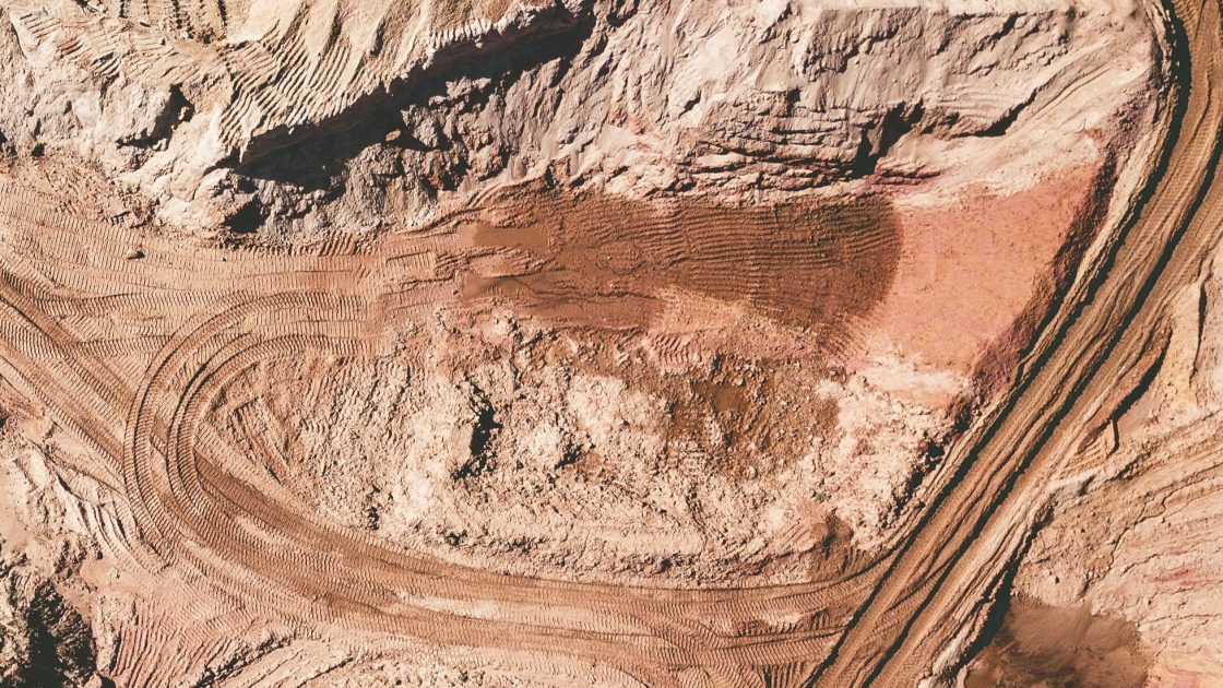 Image of mining top view
