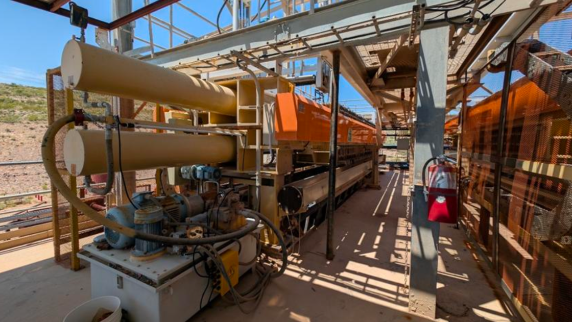Image of Shafter Processing Facility Filter Press