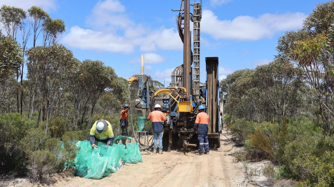 At the Salazar Critical Minerals Project, Western Australia