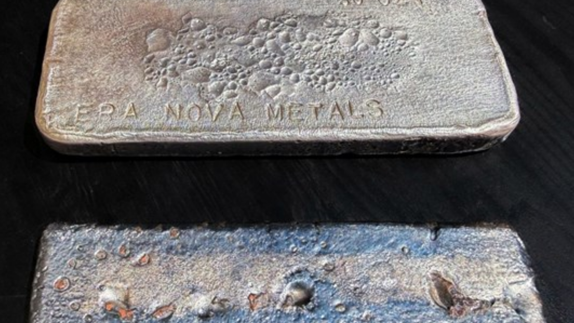 EraNova produces 50oz silver bar from Ruby Creek