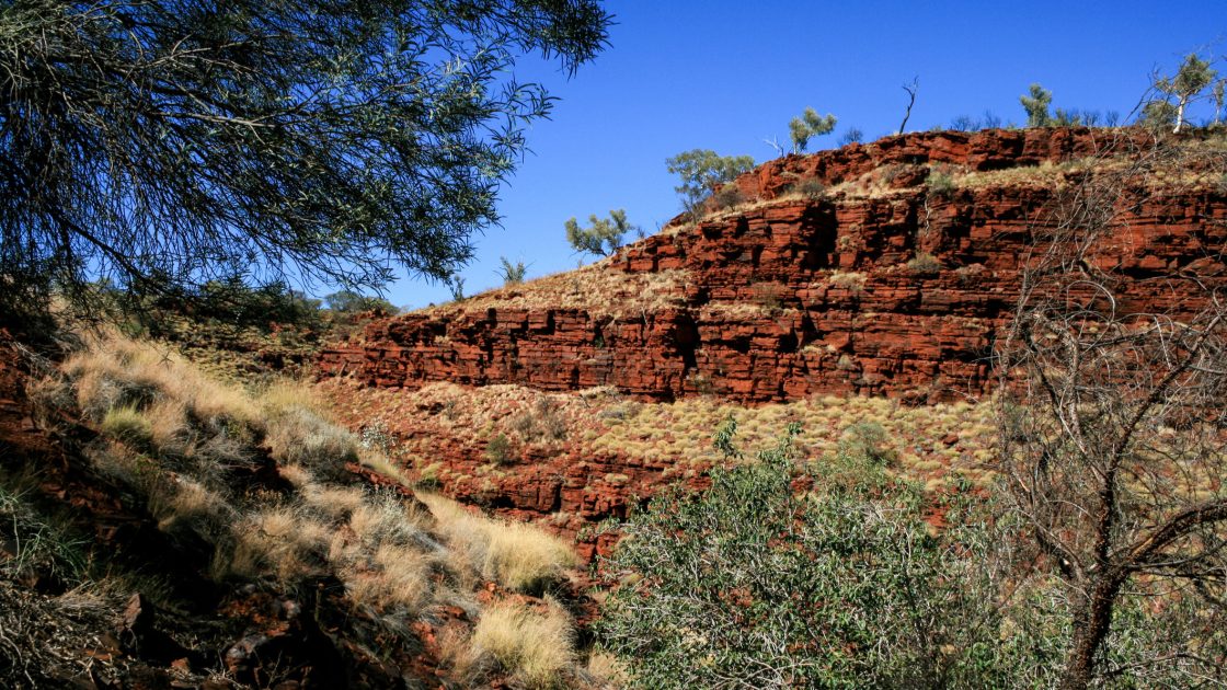 Image of mountains and cliffs