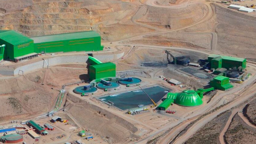 Caserones mine