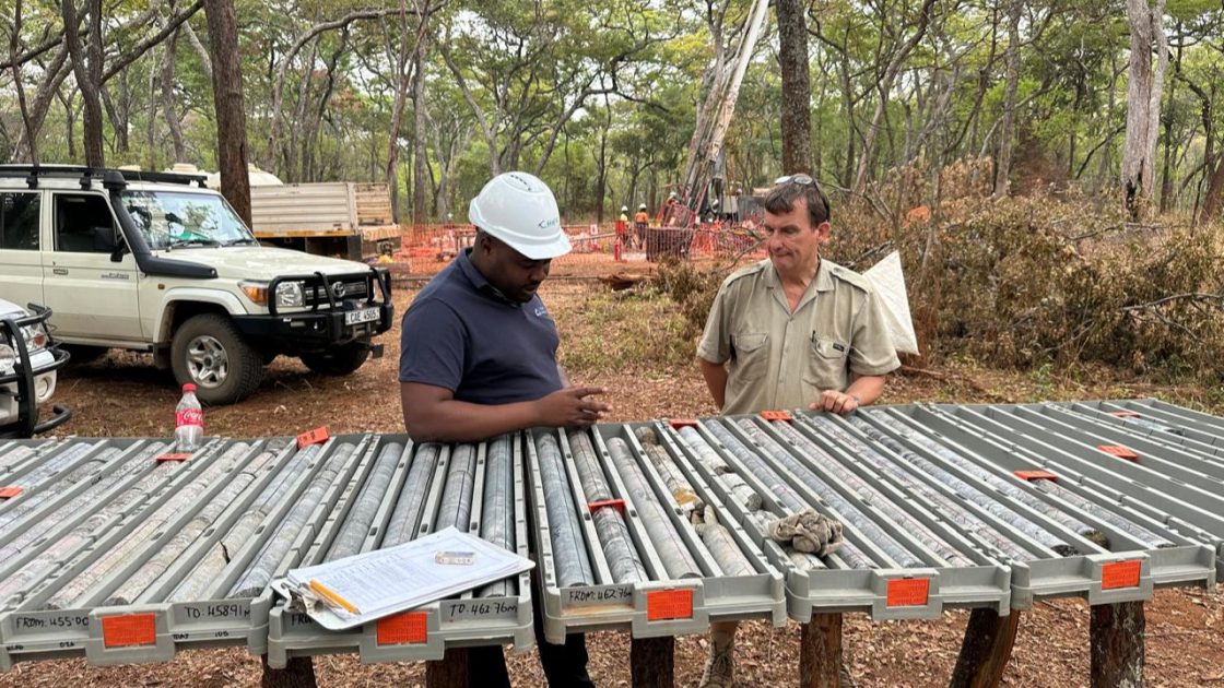 Image of team at Mumbezhi Copper Project, Zambia