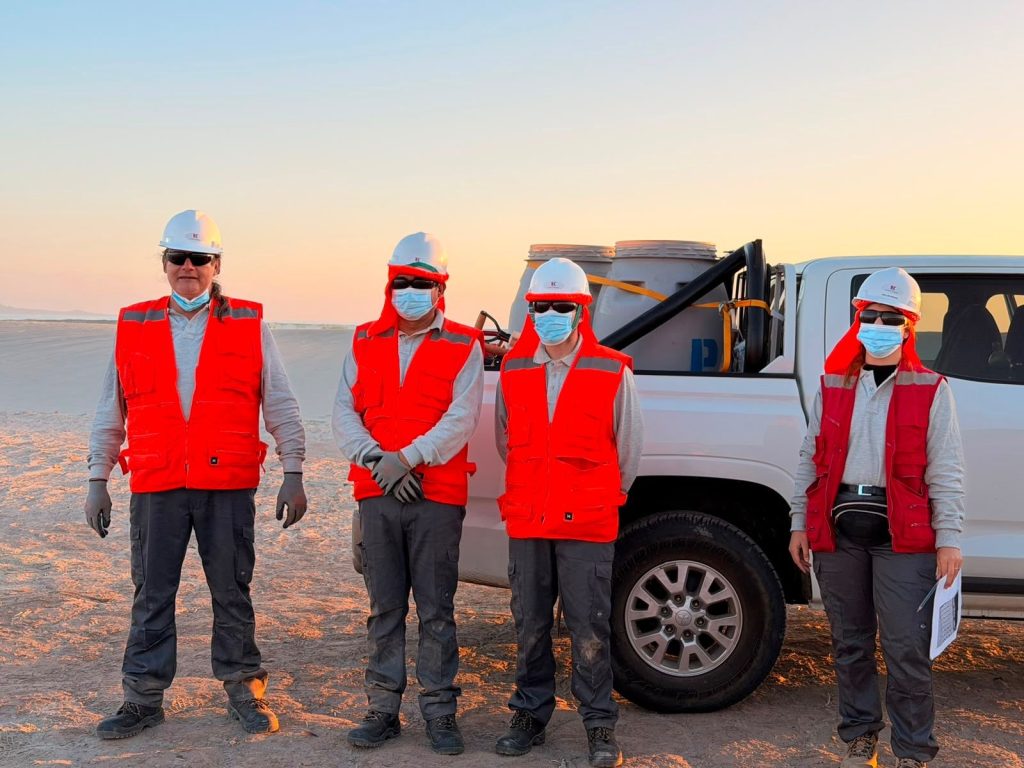 Halo Minerals workers