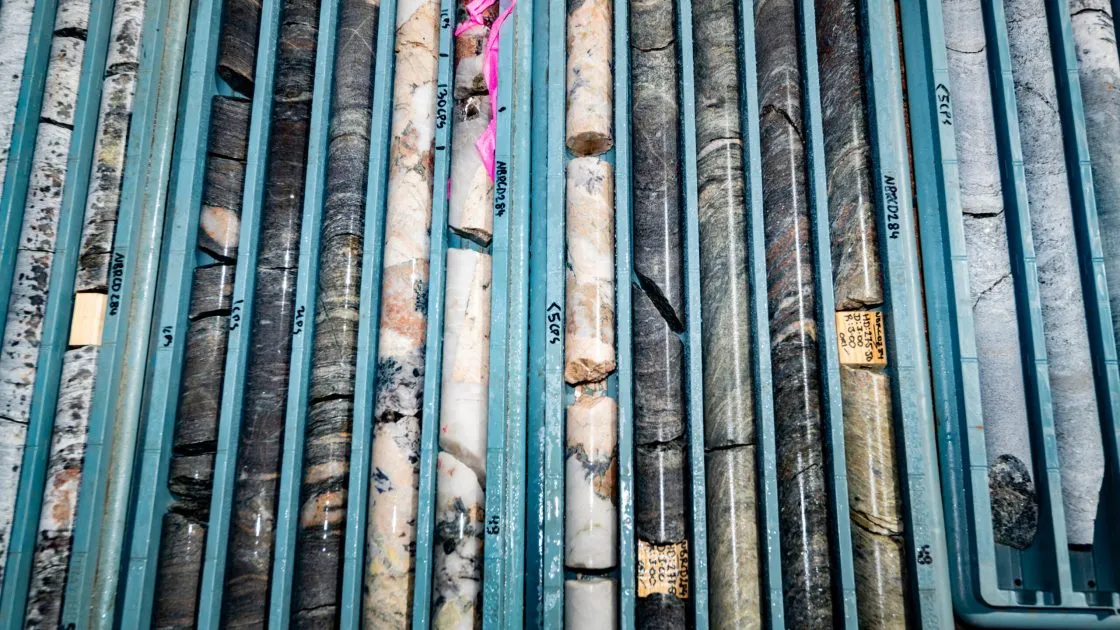 Core samples at Nabarlek Uranium Project in the Northern Territory