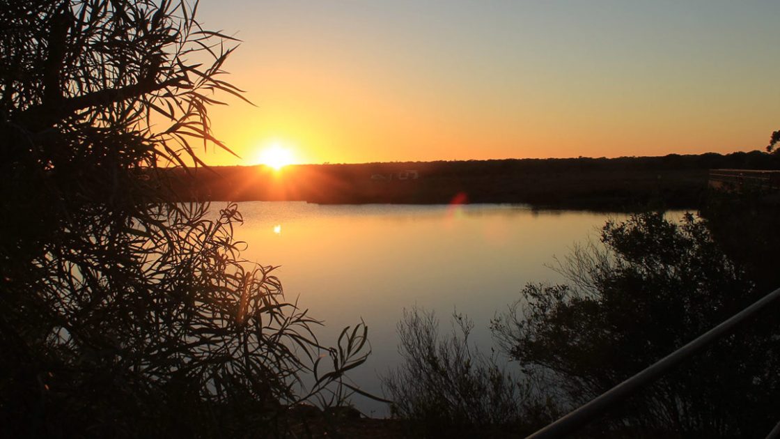 View of a sunset