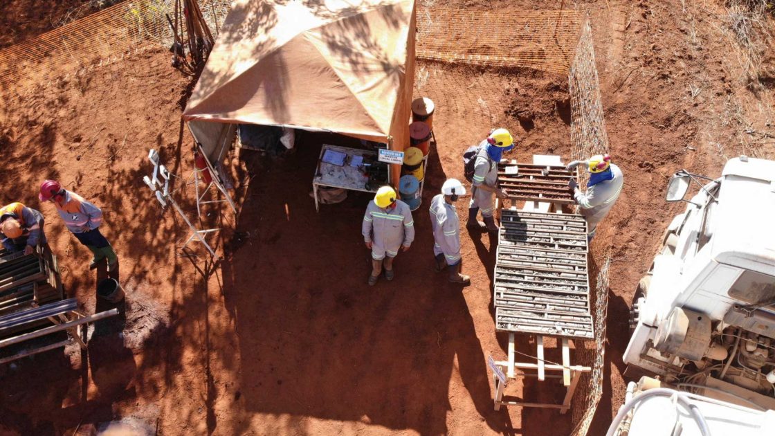 Lithium Ionic team at a project exploration site