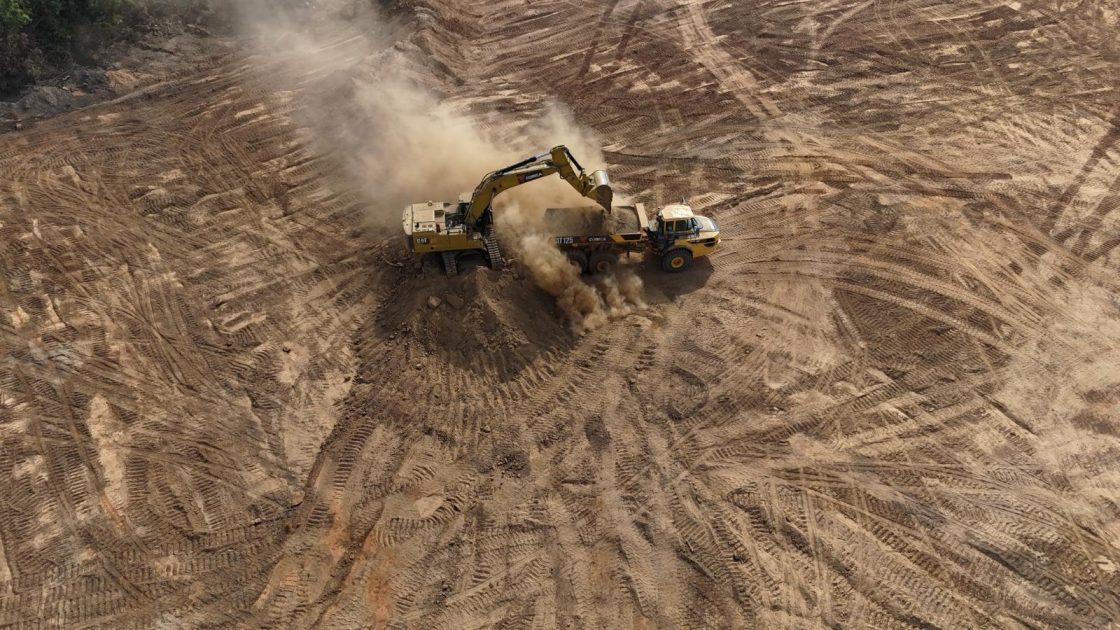 Toubani Resource at a project site in 2026