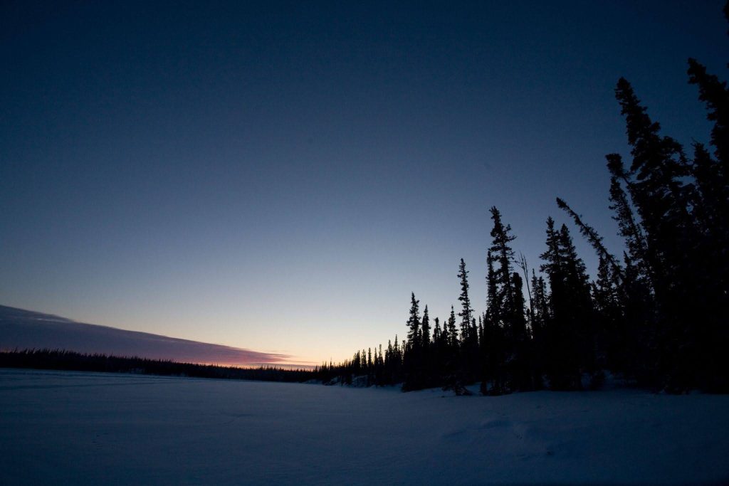 Stunning sunrise in Canada