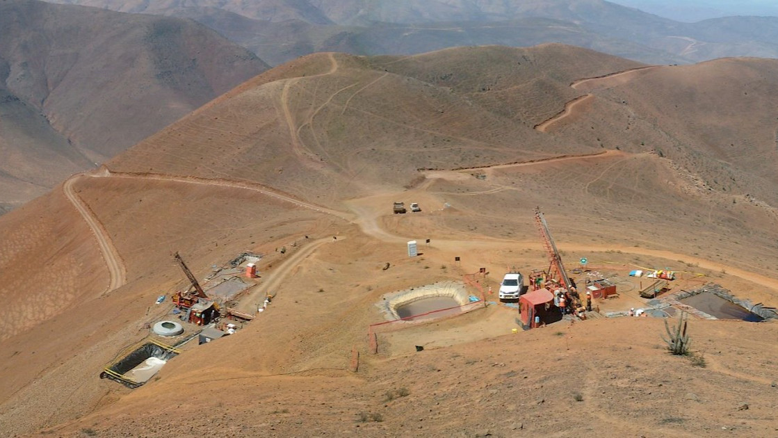 At Camino's mining site in South America