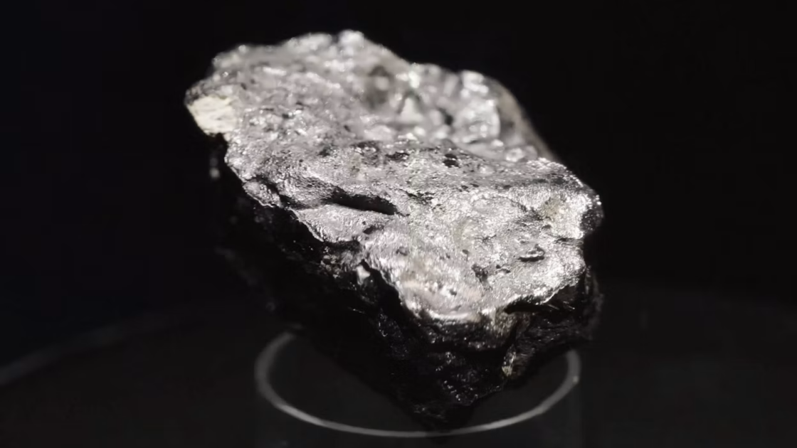 Encounter Resources niobium stock image