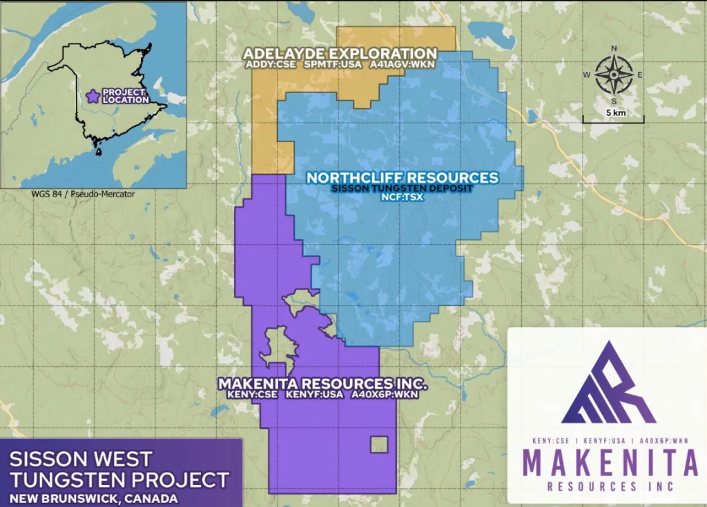 map of project area