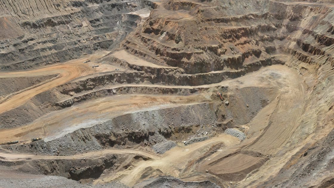 At Gunnison's Johnson Camp Mine (JCM), Arizona, US